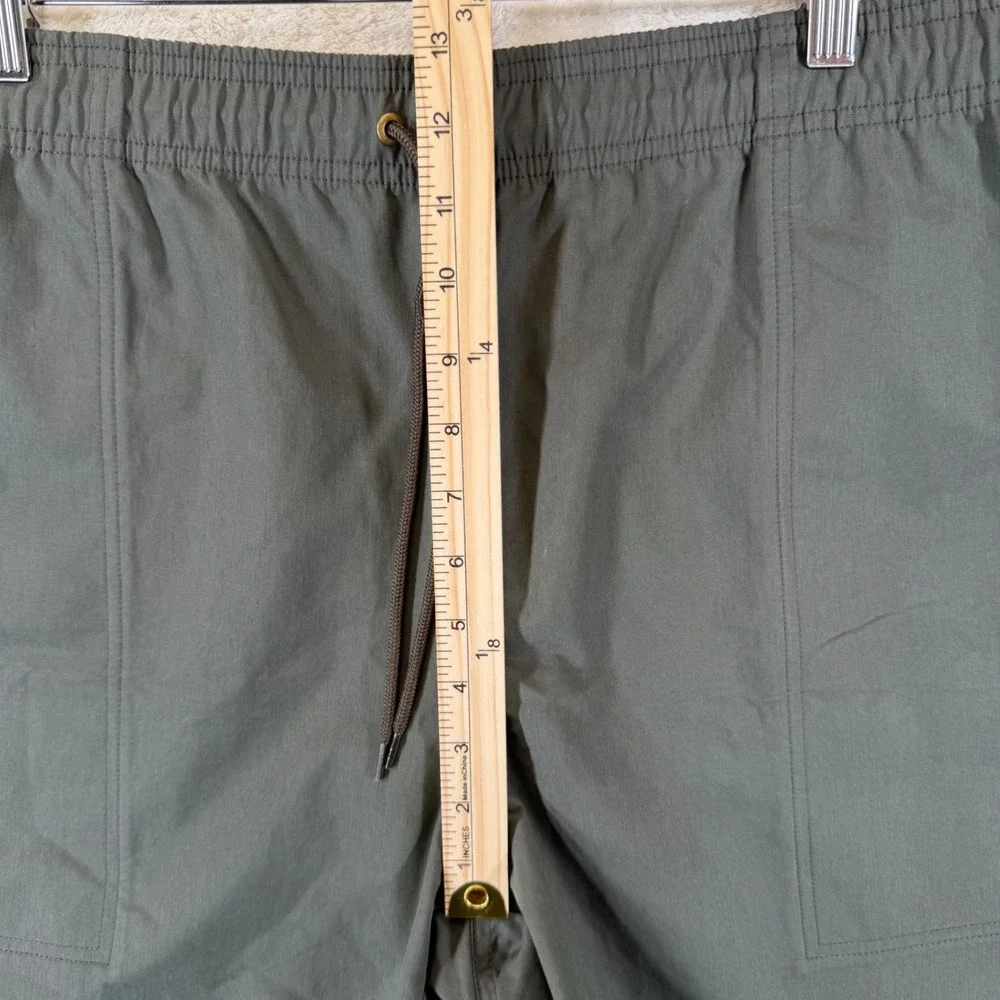 Filson Men's XXL Charcoal Cotton Nylon Outdoor Hiking Shorts Drawstring Fishing